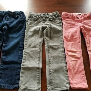 Lot of girls designer jeans Size 4T